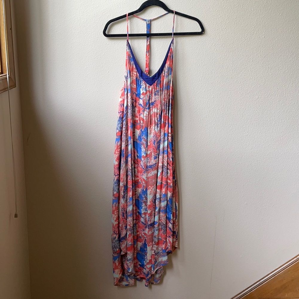 Roxy coral beach dress